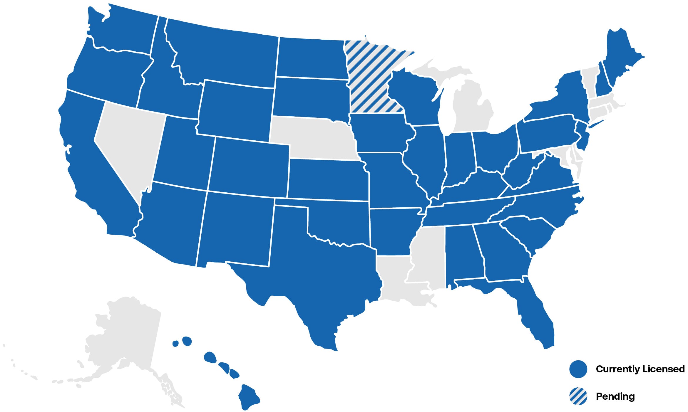 CDE - License Map