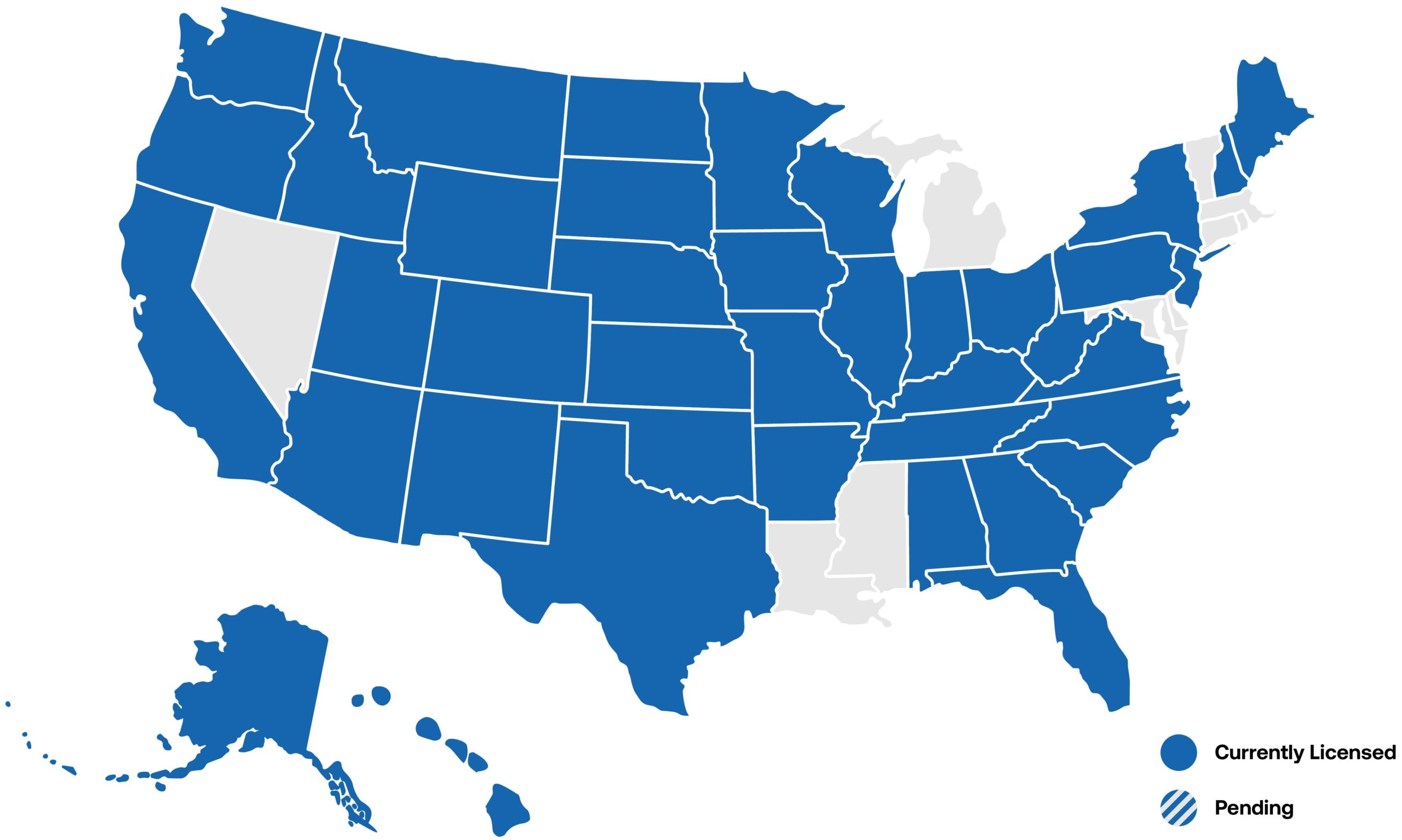 CDE - License Map CDE - License Map